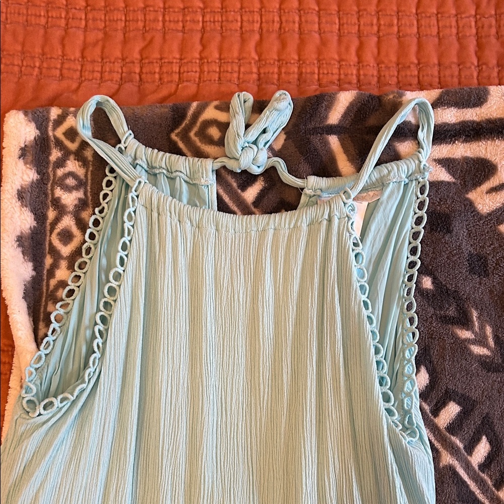 La Blanca illusion crinkle cover up dress - Picture 2 of 8